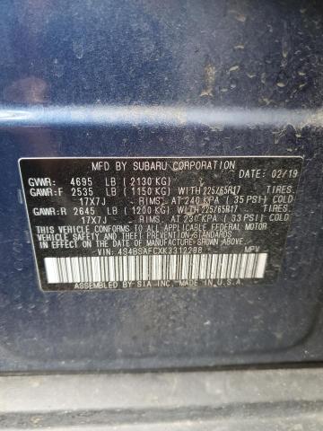 4S4BSAFCXK3312298 Subaru Outback 2.5i Premium