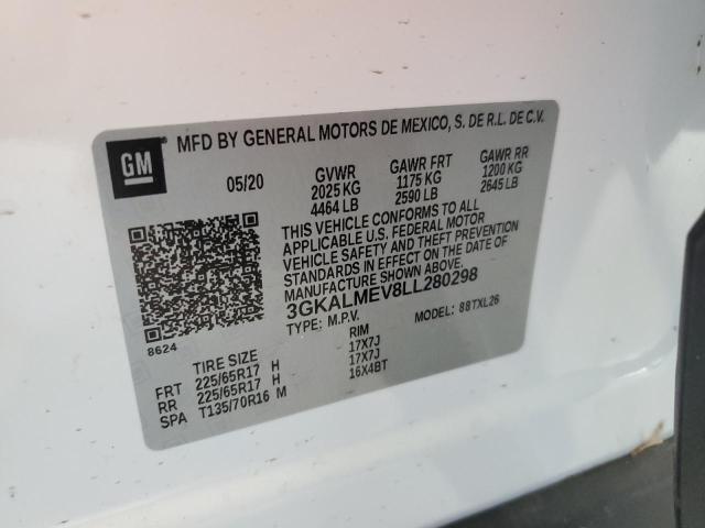 2020 GMC TERRAIN 3GKALMEV8LL280298