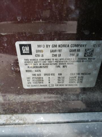 KL4CJASB3JB615222 Buick Encore Preferred