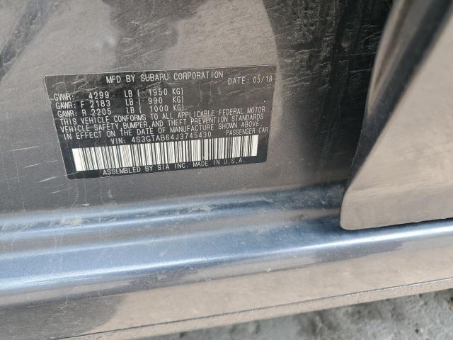 4S3GTAB64J3745430 Subaru Impreza Premium