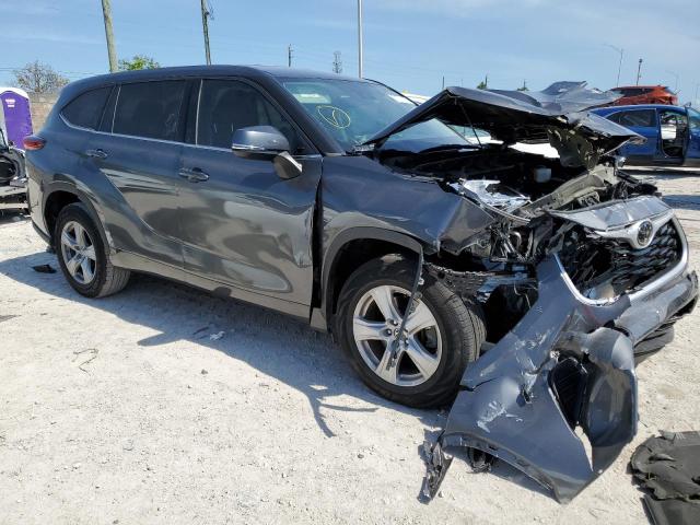 VIN 5TDCZRAH9LS003685 2020 Toyota Highlander, L no.4