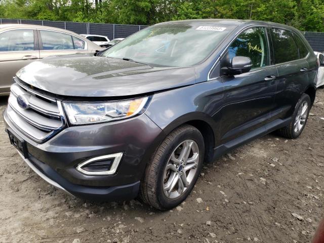 Ford Edge salvage cars for sale: 2016 Ford Edge Titanium