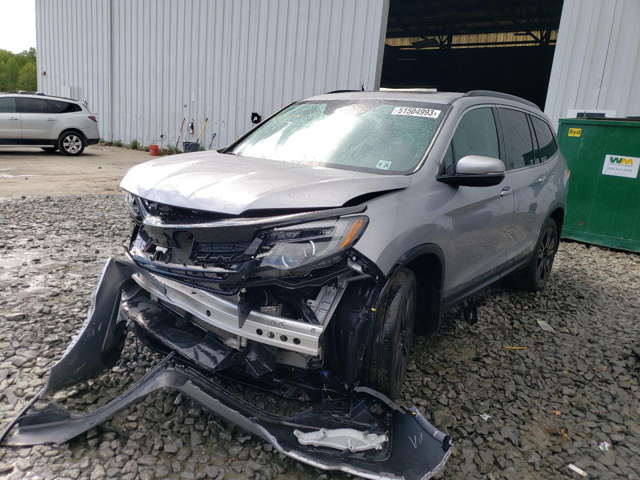 5FNYF6H22NB003582 HONDA PILOT 2022