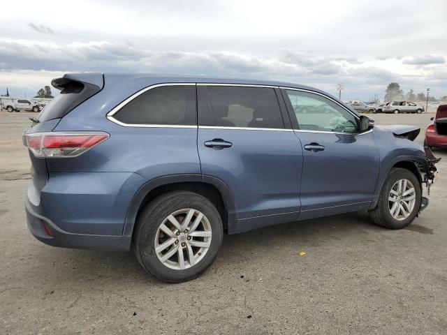 VIN 5TDZARFH1ES006366 2014 Toyota Highlander, LE no.3