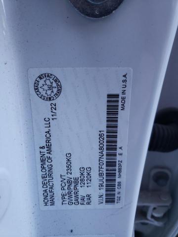 2022 ACURA TLX TYPE S - 19UUB7F07NA800261