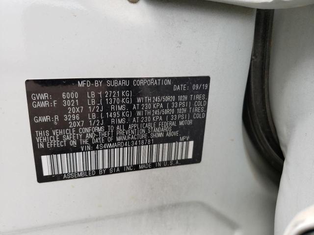 4S4WMARD4L3418781 Subaru Ascent TOU 13