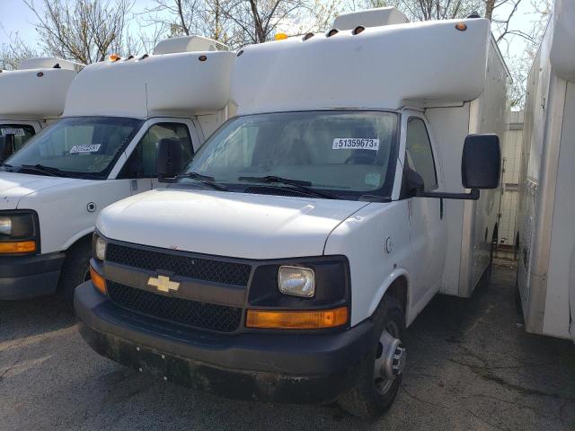 Salvage cars for sale from Copart Elgin, IL: 2008 Chevrolet Express G3500