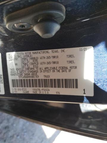 5TFLA5AB4NX001769 Toyota Tundra Crewmax Sr