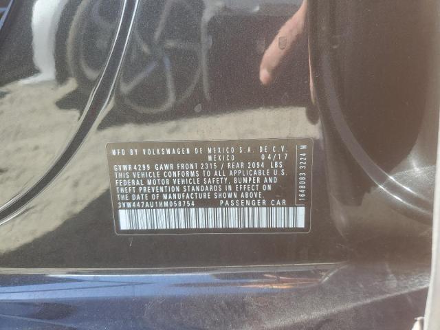 2017 VOLKSWAGEN GTI S/SE - 3VW447AU1HM058754