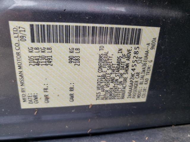 1N4AA6AP2HC455285 Nissan Maxima 3.5s