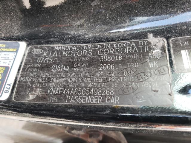 KNAFX4A65G5498268 KIA FORTE LX