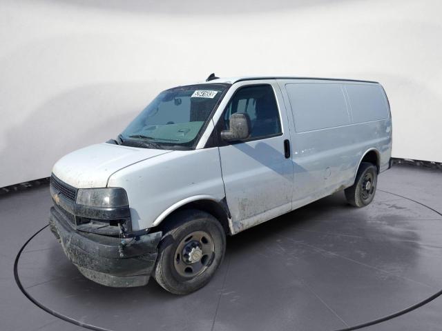 Chevrolet salvage cars for sale: 2021 Chevrolet Express G2500