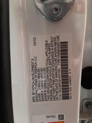 2022 ACURA TLX TECH A - 19UUB5F52NA001939