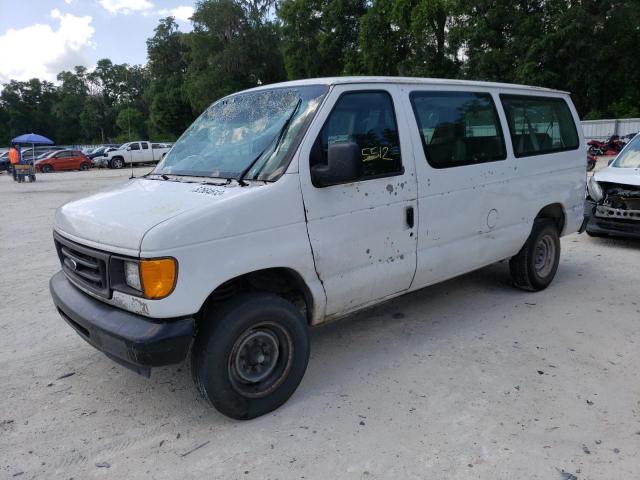 Salvage cars for sale from Copart Ocala, FL: 2004 Ford Econoline E350 Super Duty Wagon
