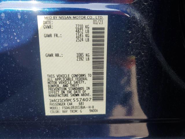 2023 NISSAN LEAF SV PL - 1N4CZ1CV9PC557407