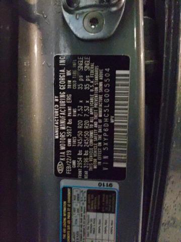 5XYP6DHC5LG005504 KIA Telluride S
