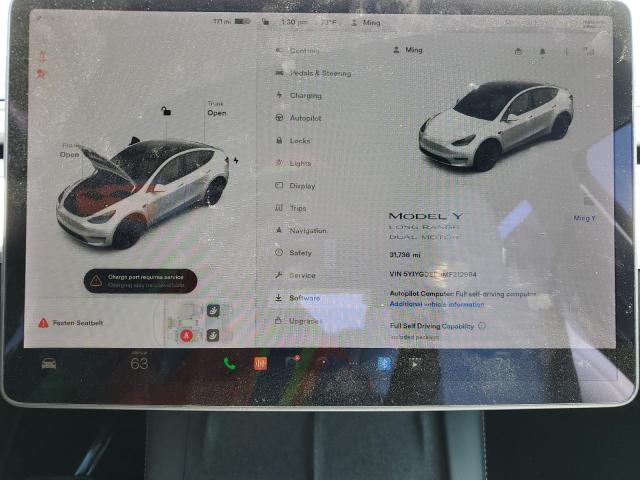 5YJYGDEE0MF212964 Tesla Model Y