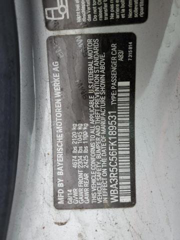 2015 BMW 435 XI WBA3R5C56FK189531