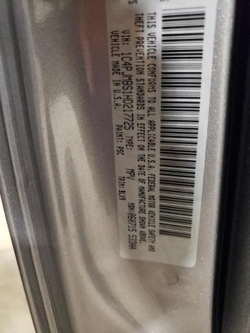 1C4PJMBS1HD217725 Jeep Cherokee Trailhawk