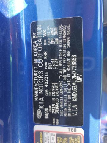 2021 KIA SOUL GT LI - KNDJ63AU2M7738868