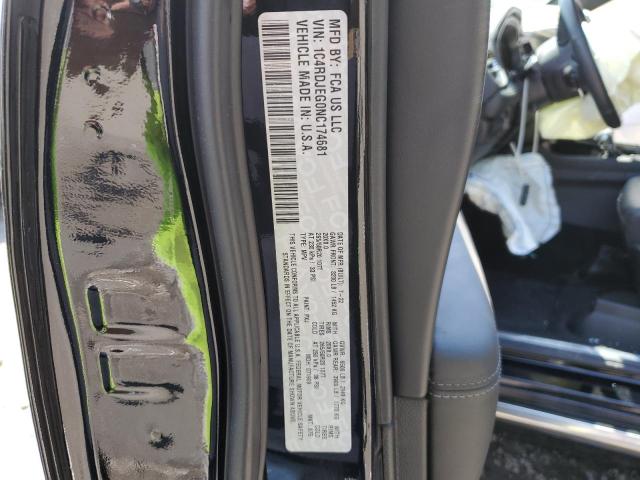 2022 DODGE DURANGO CI - 1C4RDJEG0NC174681