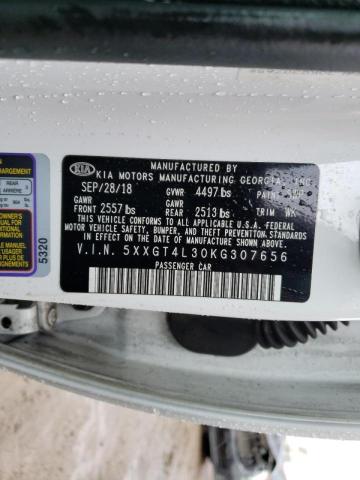 5XXGT4L30KG307656 KIA Optima Lx
