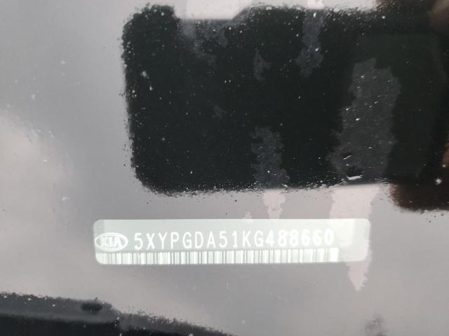 5XYPGDA51KG488660 KIA SORENTO LX