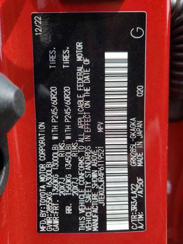 2023 TOYOTA 4RUNNER LI JTEKU5JR4P6119521