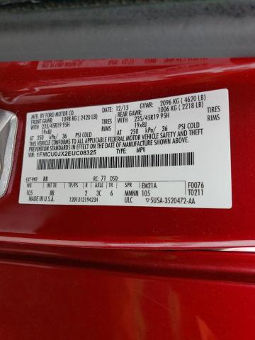 1FMCU0JX2EUC08325 Ford Escape Titanium