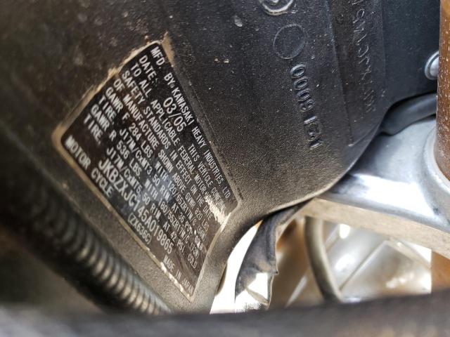 2005 KAWASAKI ZX636 C1 - JKBZXJC145A019865