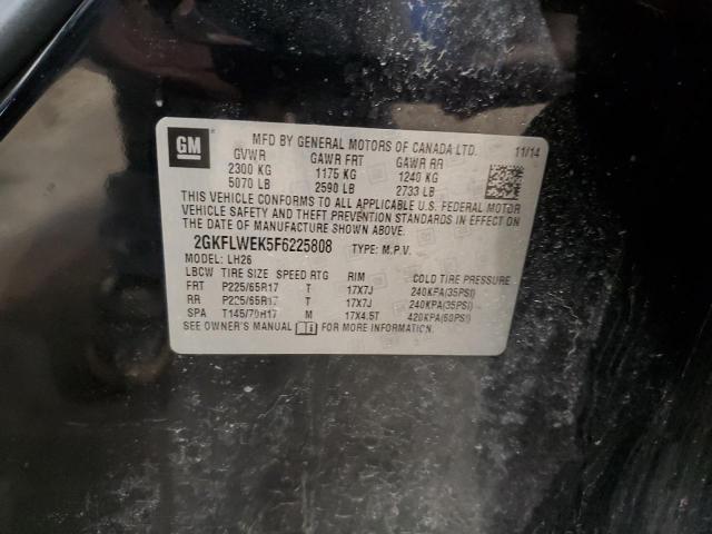 2GKFLWEK5F6225808 GMC Terrain Sle