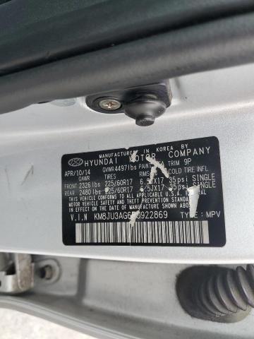 KM8JU3AG6EU922869 Hyundai TUCSON GLS