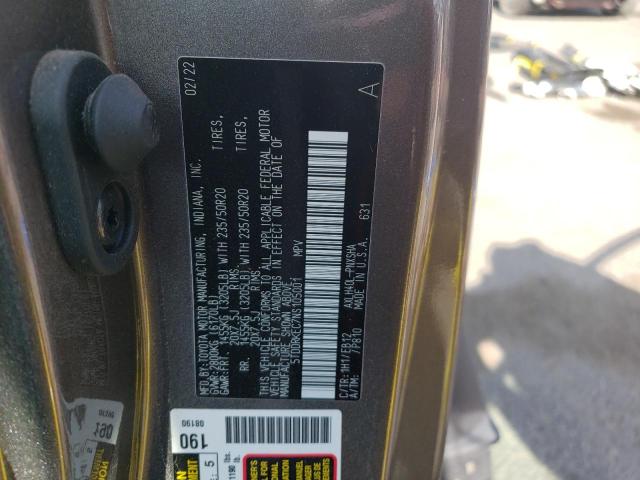 2022 TOYOTA SIENNA XSE - 5TDDRKEC7NS105001