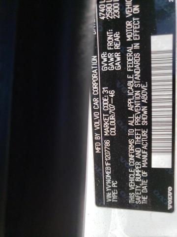 2015 VOLVO V60 PREMIE YV140MEB1F1207786