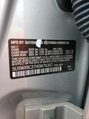 5UXWX9C37H0W76357 BMW X3 Xdrive28i
