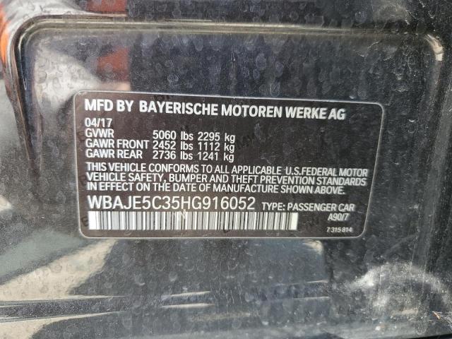 2017 BMW 540 I - WBAJE5C35HG916052