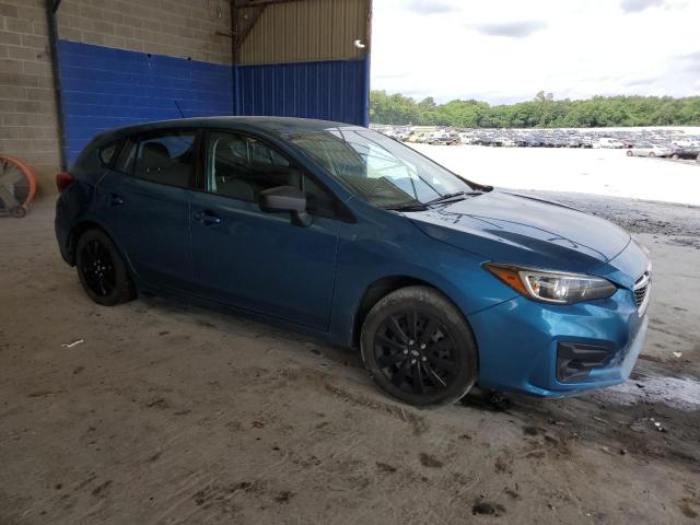 VIN: 4S3GTAA65J3706279 Auction: COPART Lot: 51731513 Location: GA - CARTERSVILLE 4S3GTAA65J3706279 SUBARU IMPREZA 2018 BLUE Photo 4