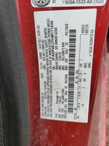 3FADP4EJ7HM171848 Ford FIESTA SE