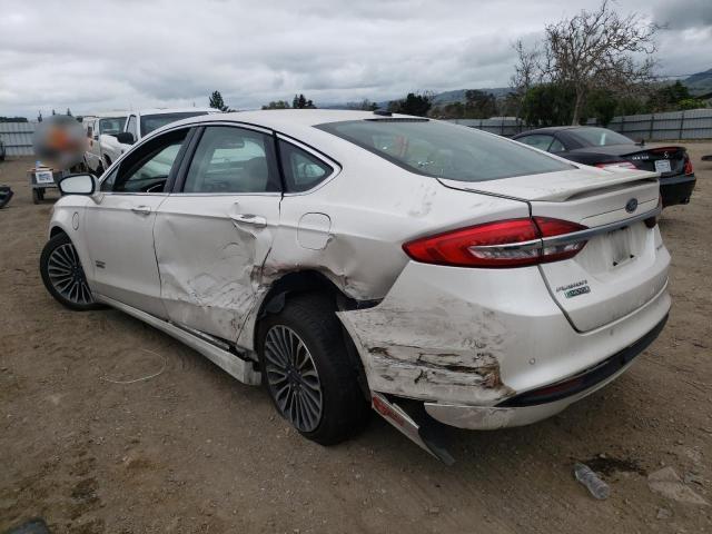 3FA6P0SU8JR253502 Ford Fusion Titanium/platinum Phev