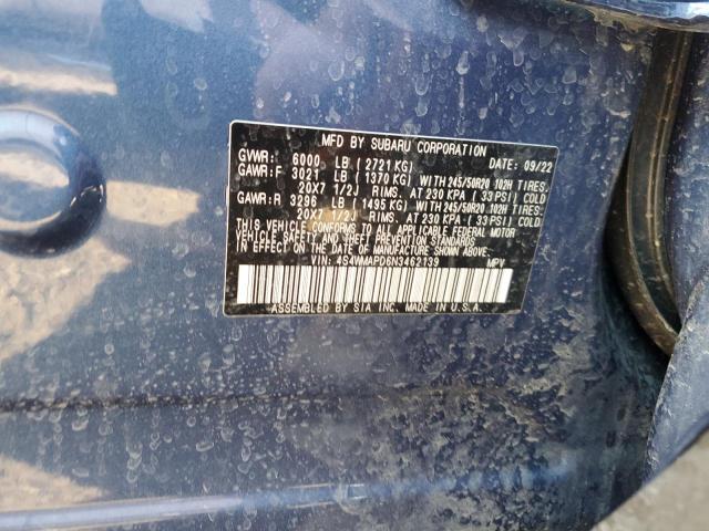 4S4WMAPD6N3462139 Subaru Ascent Limited