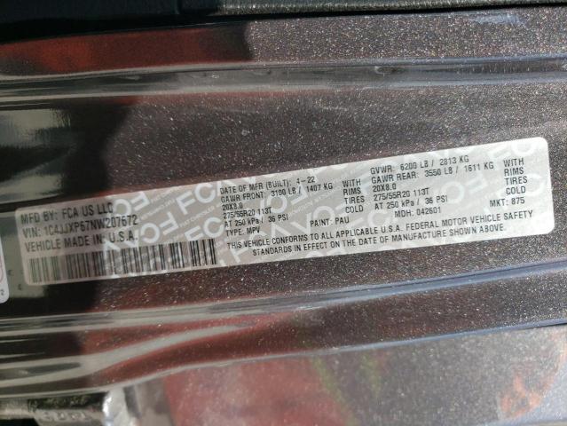 1C4JJXP67NW207672 Jeep Wrangler Unlimited Sahara 4xe