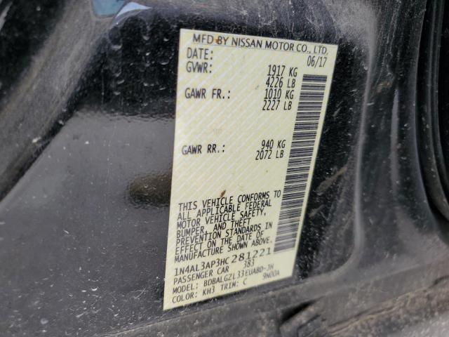 1N4AL3AP3HC281221 Nissan ALTIMA 2.5