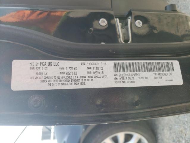 2018 CHRYSLER 300 2C3CCAAG0JH249843