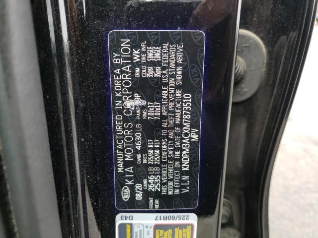 KNDPM3ACXM7873510 KIA Sportage Lx