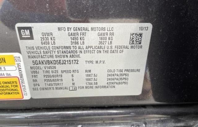 5GAKVBKD5EJ215172 Buick Enclave