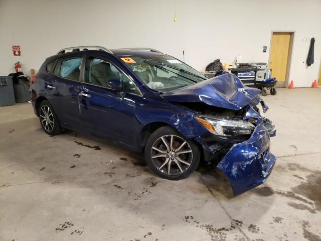 VIN: 4S3GTAU69J3721637 Auction: COPART Lot: 53976653 Location: PA - PHILADELPHIA EAST-SUBLOT 4S3GTAU69J3721637 SUBARU IMPREZA 2018 BLUE Photo 4