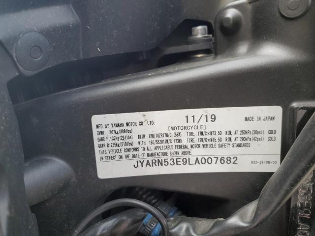 2020 YAMAHA MT09 - JYARN53E9LA007682