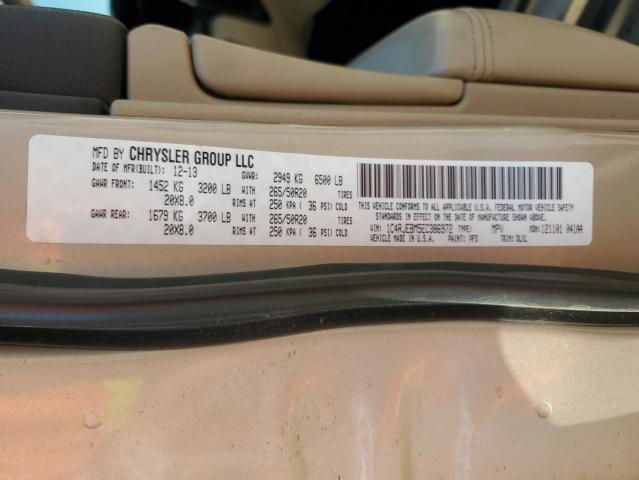1C4RJEBM5EC386972 Jeep Grand Cherokee Limited