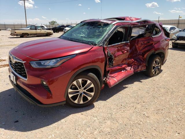 VIN 5TDGZRAH2LS009328 2020 Toyota Highlander, Xle no.1