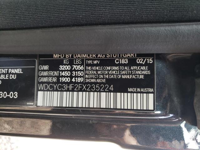 2015 MERCEDES-BENZ G 550 - WDCYC3HF2FX235224